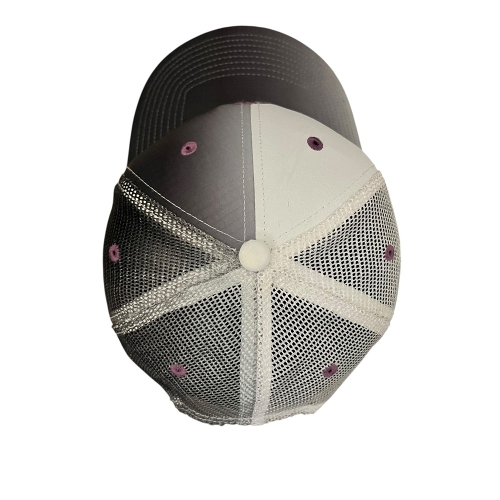 Athleta Gray and White SnapBack Cap - Picture 5 of 8